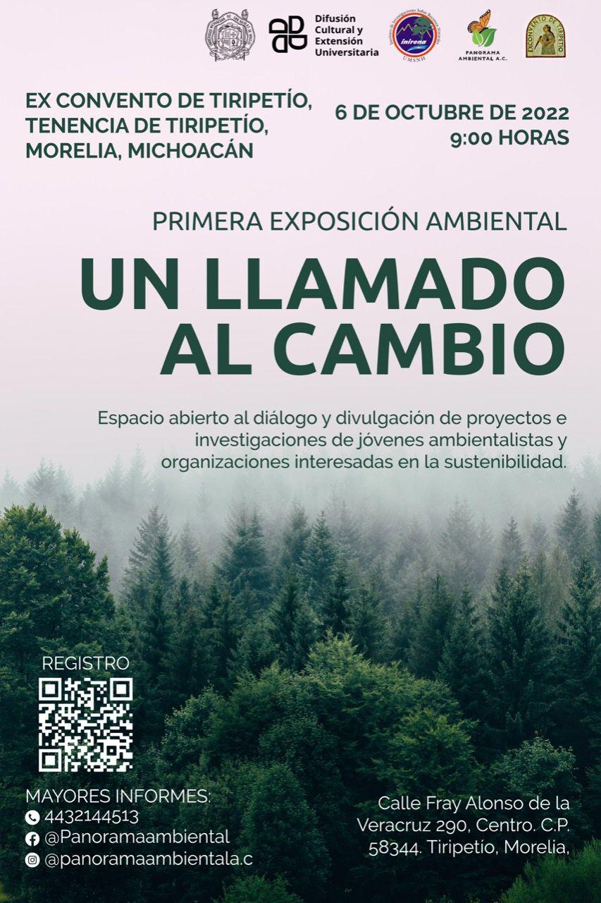 Primera Exposición ambiental "Un llamado al cambio"